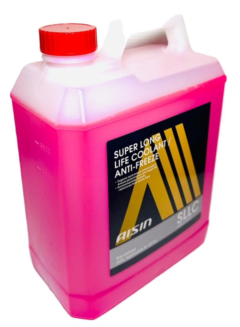 AISIN Pink Antifreeze/Coolant Premixed 50/50 4Ltr (Made in Japan) - Image 2